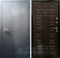 Металлическая дверь Порошок + МДФ №106